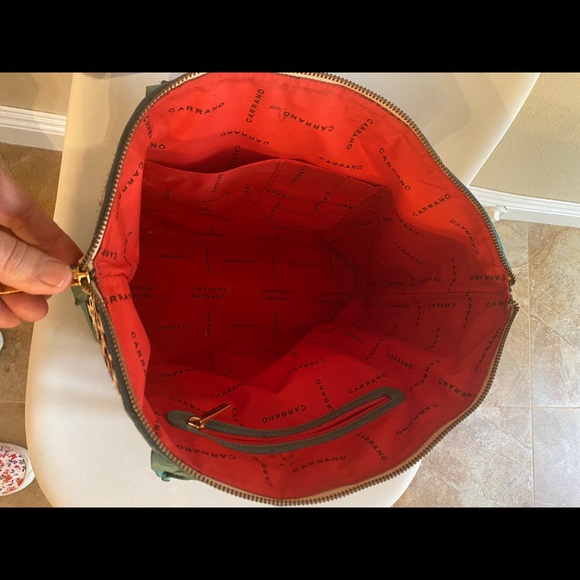 Carrano purse - animal print - few spots - Picture 3 of 5